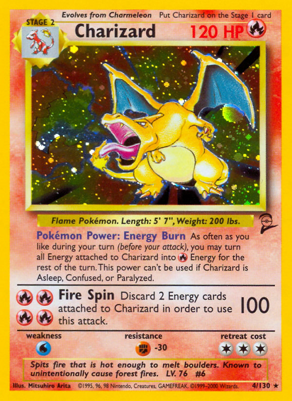 Charizard (4/130) [Base Set 2] | North Game Den