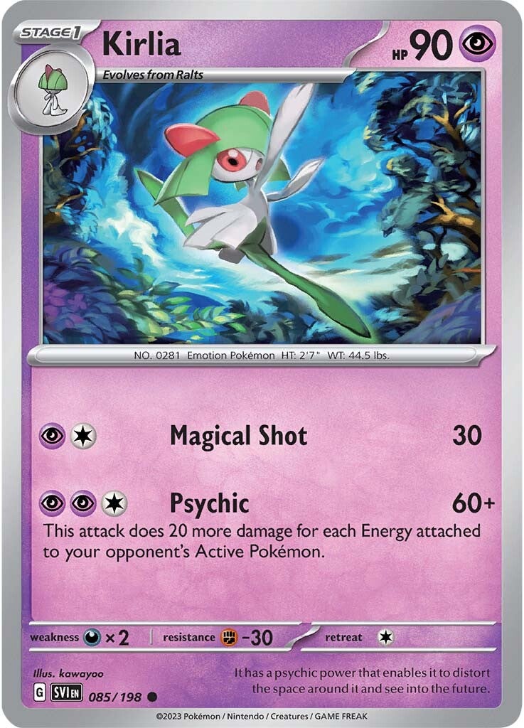 Kirlia (085/198) [Scarlet & Violet: Base Set] | North Game Den