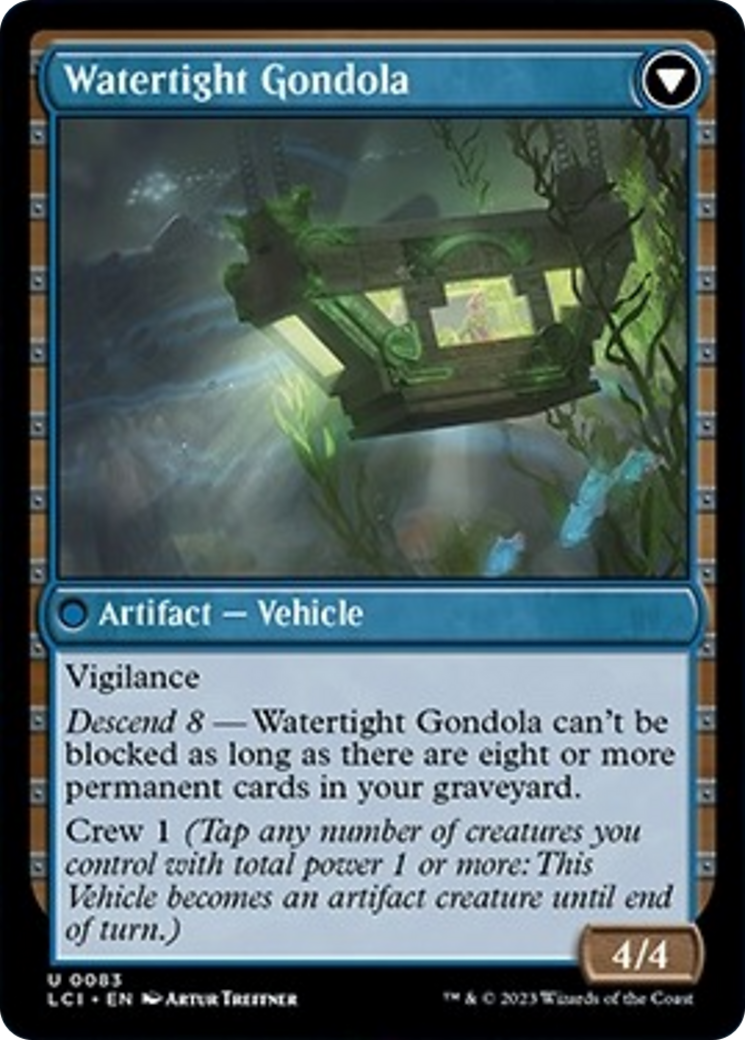 Waterlogged Hulk // Watertight Gondola [The Lost Caverns of Ixalan] | North Game Den