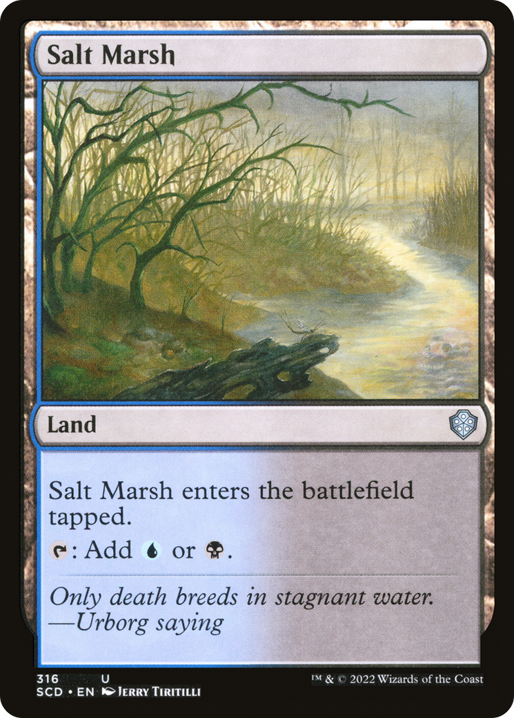 Salt Marsh [Starter Commander Decks] | North Game Den