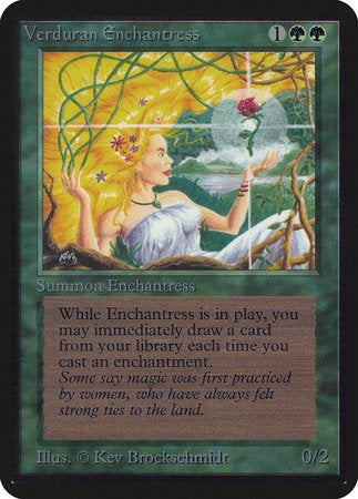 Verduran Enchantress [Limited Edition Alpha] | North Game Den