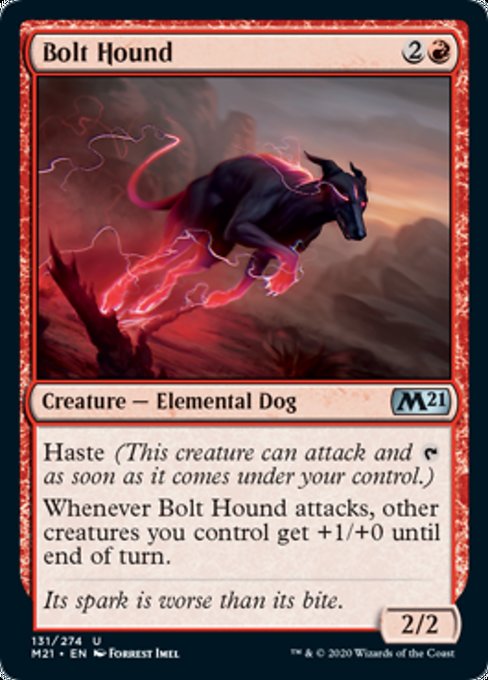 Bolt Hound [Core Set 2021] | North Game Den