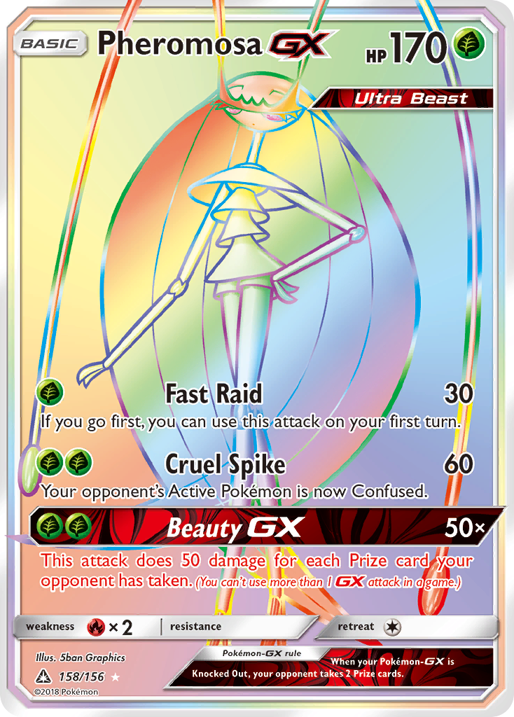 Pheromosa GX (158/156) [Sun & Moon: Ultra Prism] | North Game Den
