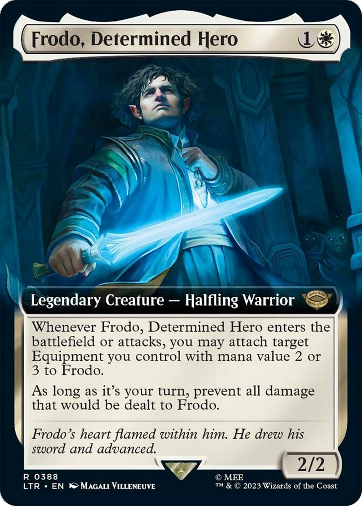 Frodo, Determined Hero (Extended Art) [The Lord of the Rings: Tales of Middle-Earth] | North Game Den