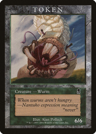 Wurm Token (Odyssey) [Magic Player Rewards 2002] | North Game Den