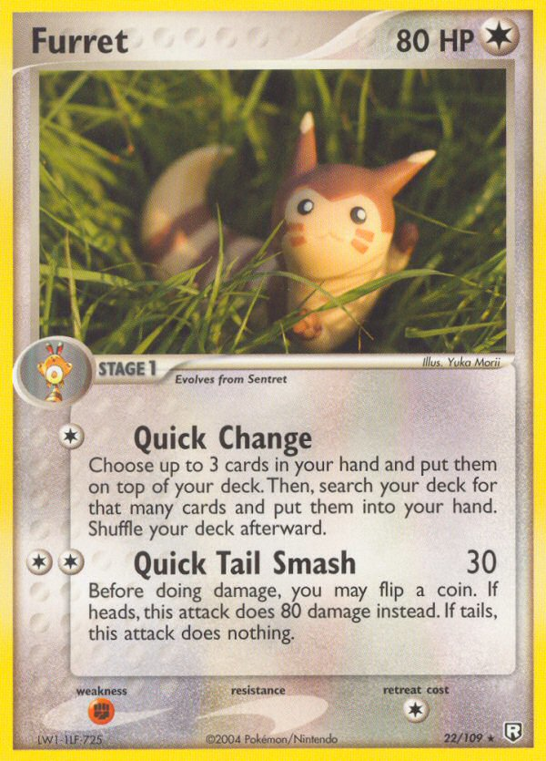 Furret (22/109) [EX: Team Rocket Returns] | North Game Den