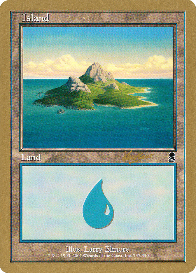 Island (shh337) (Sim Han How) [World Championship Decks 2002] | North Game Den