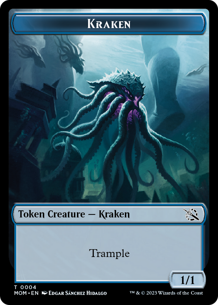 Kraken Token [March of the Machine Tokens] | North Game Den