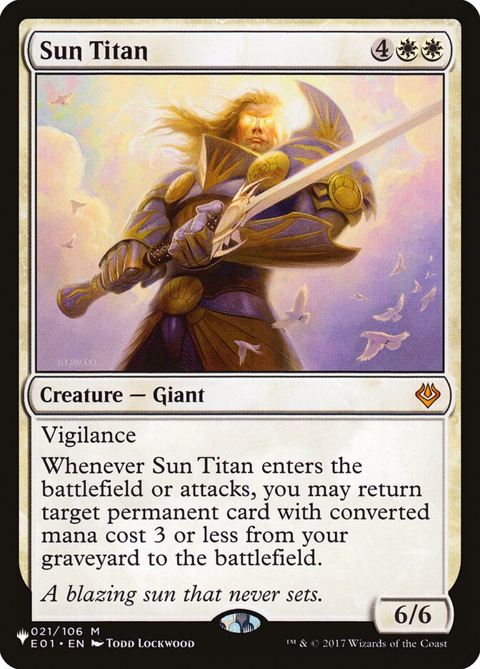 Sun Titan [The List] | North Game Den