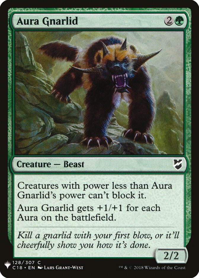 Aura Gnarlid [Mystery Booster] | North Game Den