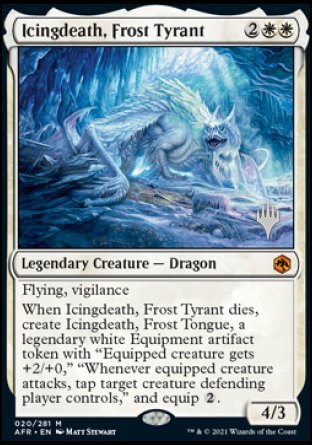 Icingdeath, Frost Tyrant (Promo Pack) [Dungeons & Dragons: Adventures in the Forgotten Realms Promos] | North Game Den