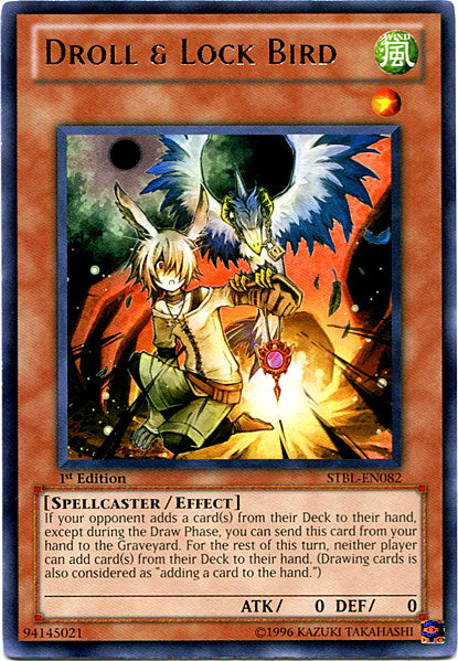 Droll & Lock Bird [STBL-EN082] Rare | North Game Den