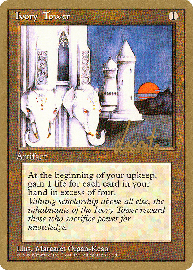 Ivory Tower (Michael Loconto) [Pro Tour Collector Set] | North Game Den