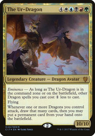 The Ur-Dragon (Commander 2017) [Commander 2017 Oversized] | North Game Den