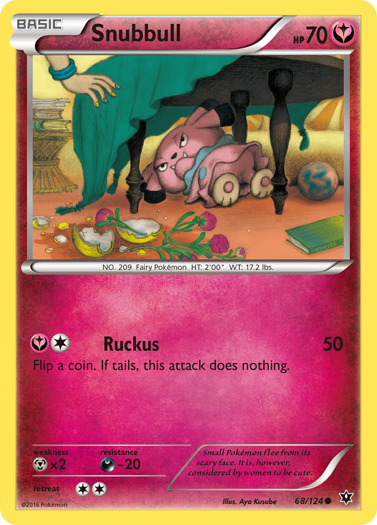 Snubbull (68/124) [XY: Fates Collide] | North Game Den