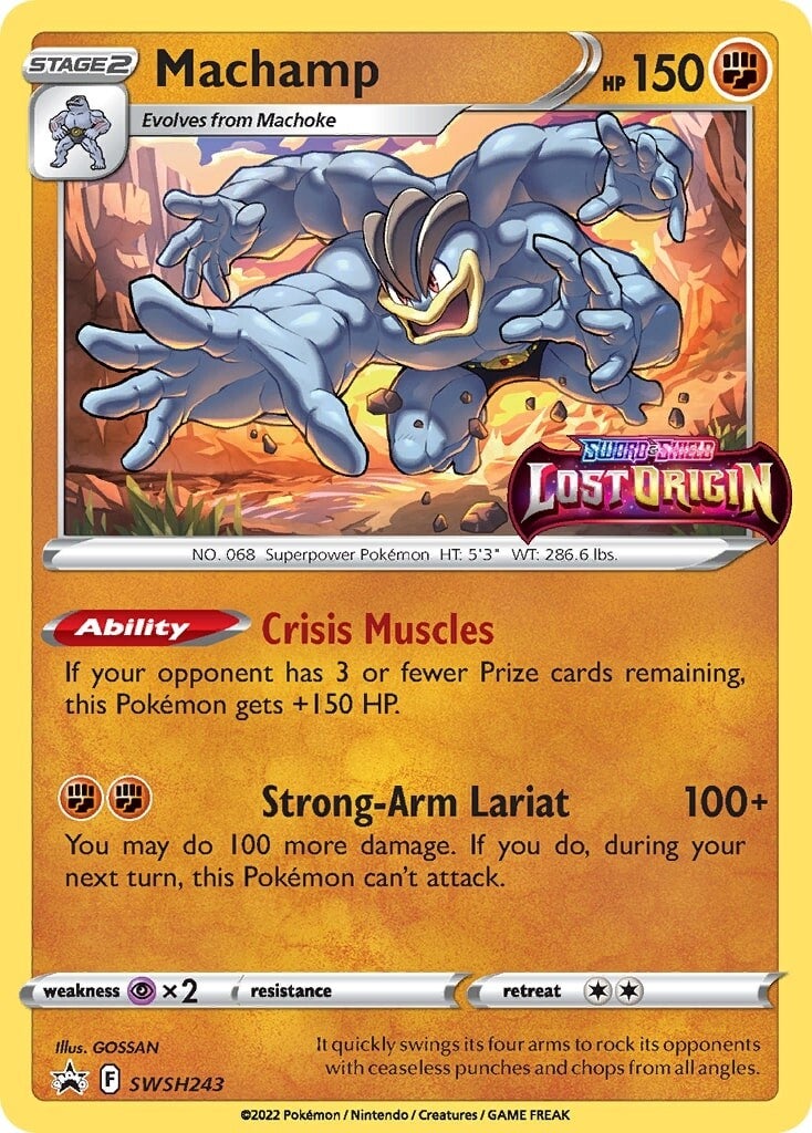 Machamp (SWSH243) [Sword & Shield: Black Star Promos] | North Game Den