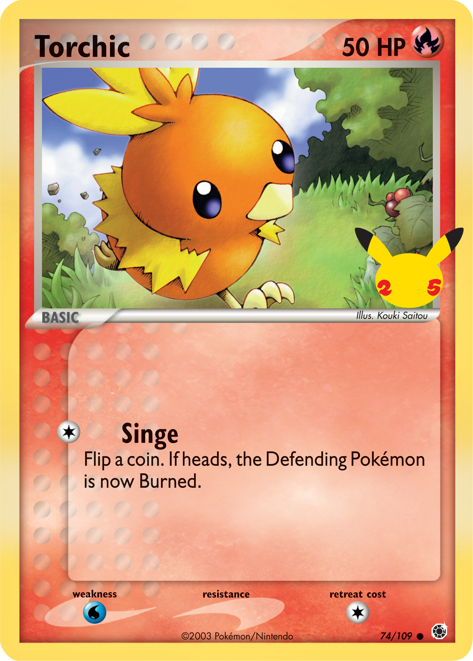 Torchic (74/109) [First Partner Pack] | North Game Den