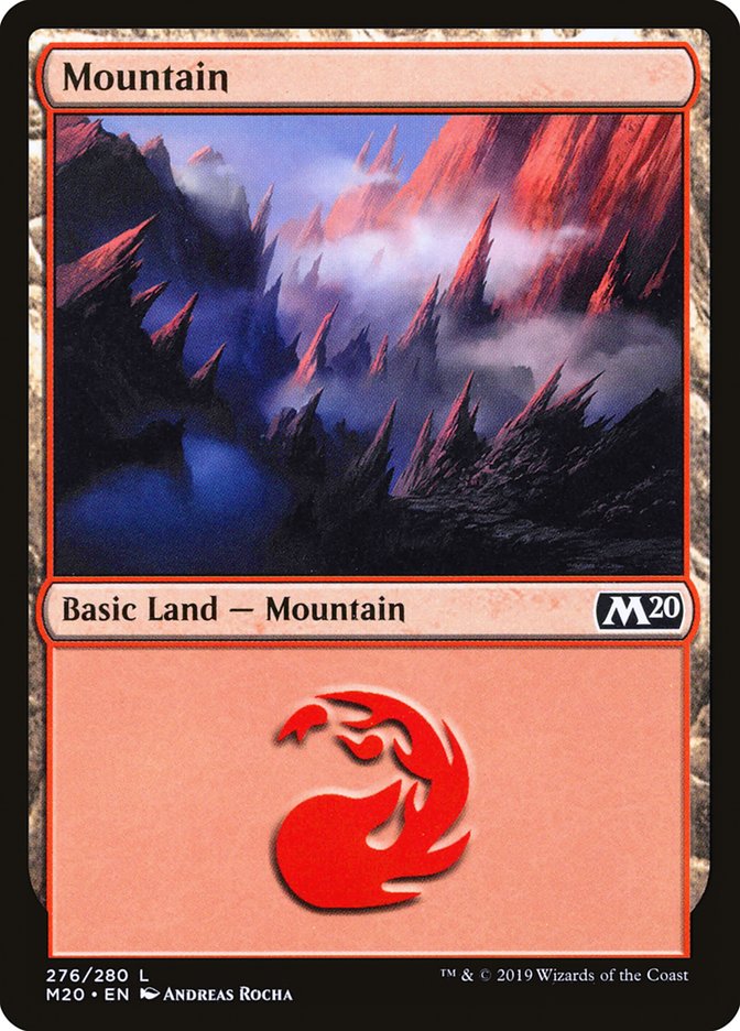 Mountain (#276) [Core Set 2020] | North Game Den