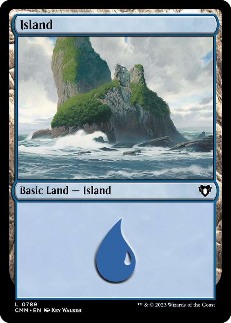 Island (789) [Commander Masters] | North Game Den