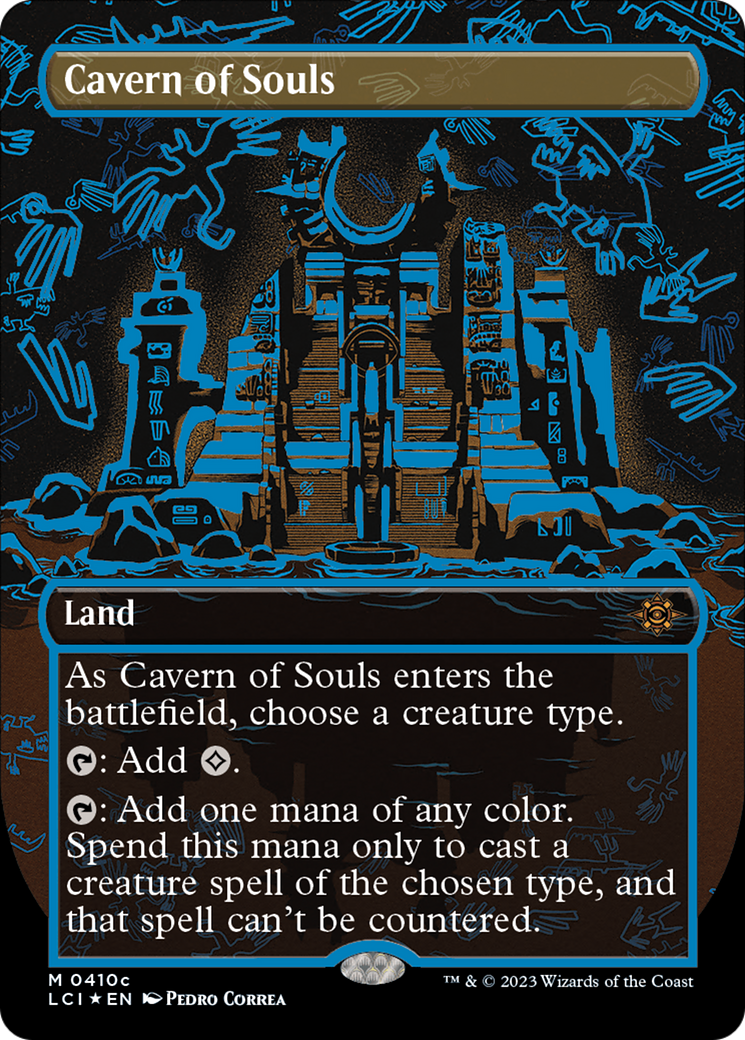 Cavern of Souls (0410c) (Borderless) [The Lost Caverns of Ixalan] | North Game Den
