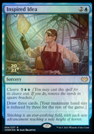 Inspired Idea [Innistrad: Crimson Vow Prerelease Promos] | North Game Den