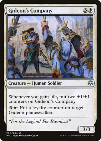 Gideon's Company [War of the Spark] | North Game Den