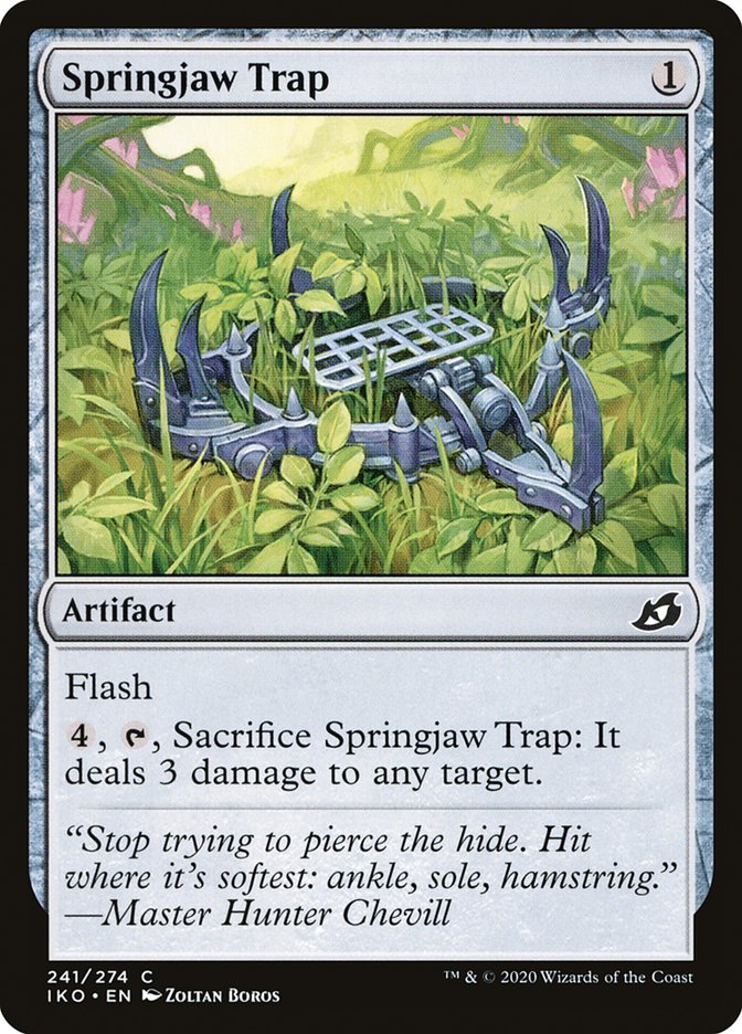 Springjaw Trap [Ikoria: Lair of Behemoths] | North Game Den