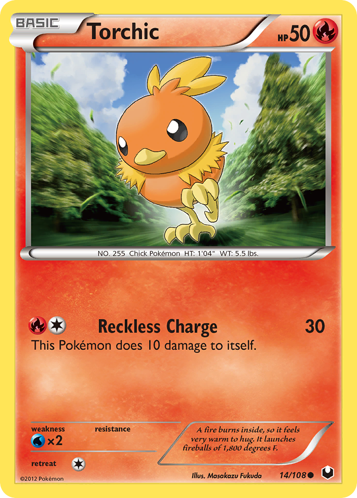 Torchic (14/108) [Black & White: Dark Explorers] | North Game Den