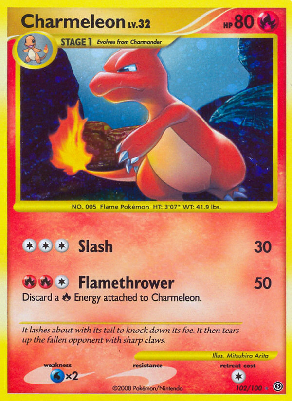 Charmeleon (102/100) [Diamond & Pearl: Stormfront] | North Game Den