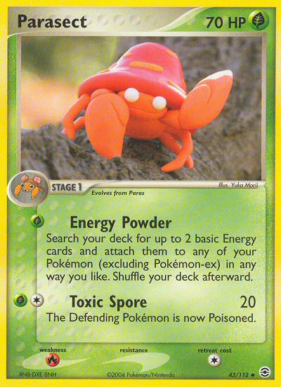 Parasect (43/112) [EX: FireRed & LeafGreen] | North Game Den