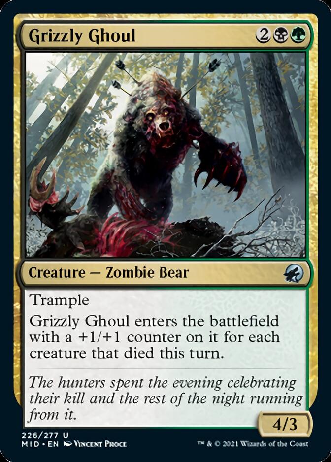 Grizzly Ghoul [Innistrad: Midnight Hunt] | North Game Den