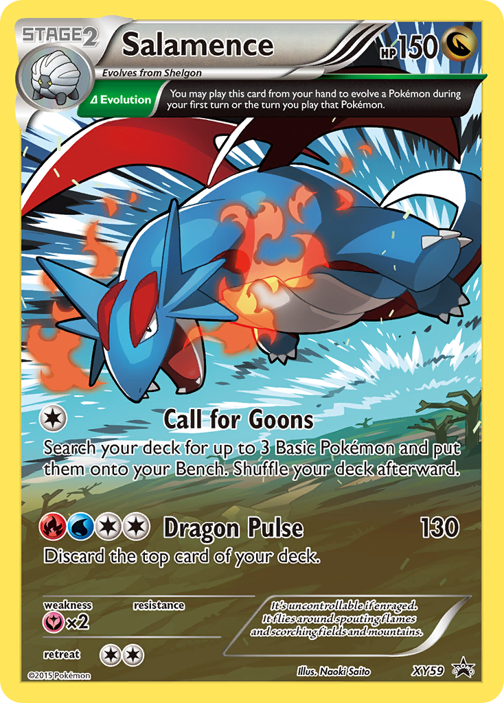 Salamence (XY59) [XY: Black Star Promos] | North Game Den