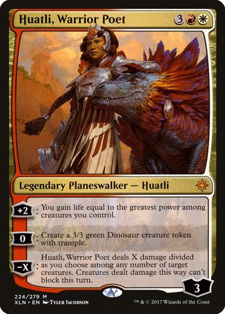 Huatli, Warrior Poet [Ixalan] | North Game Den