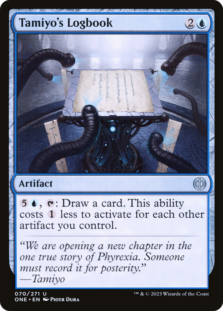 Tamiyo's Logbook [Phyrexia: All Will Be One] | North Game Den