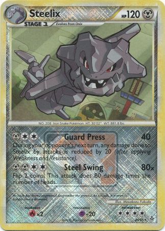 Steelix (24/95) (League Promo) [HeartGold & SoulSilver: Unleashed] | North Game Den
