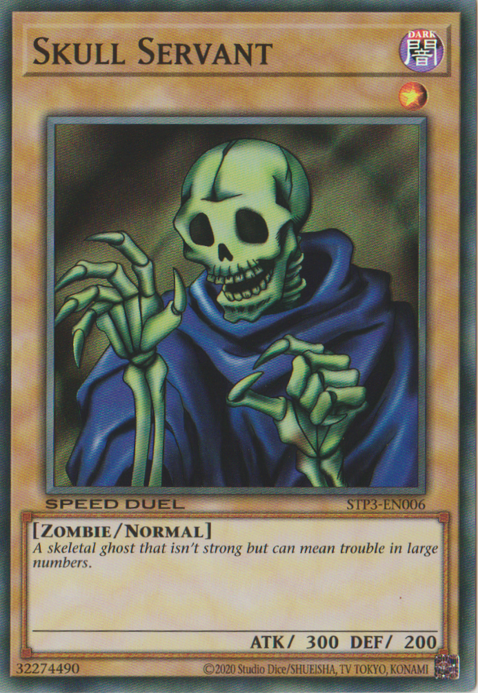 Skull Servant [STP3-EN006] Super Rare | North Game Den