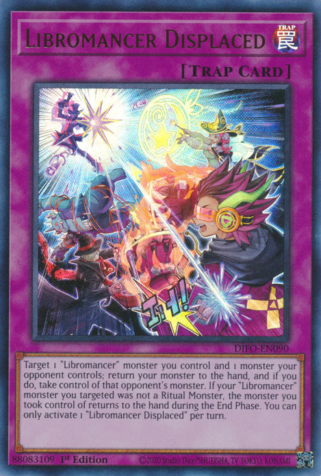 Libromancer Displaced [DIFO-EN090] Ultra Rare | North Game Den