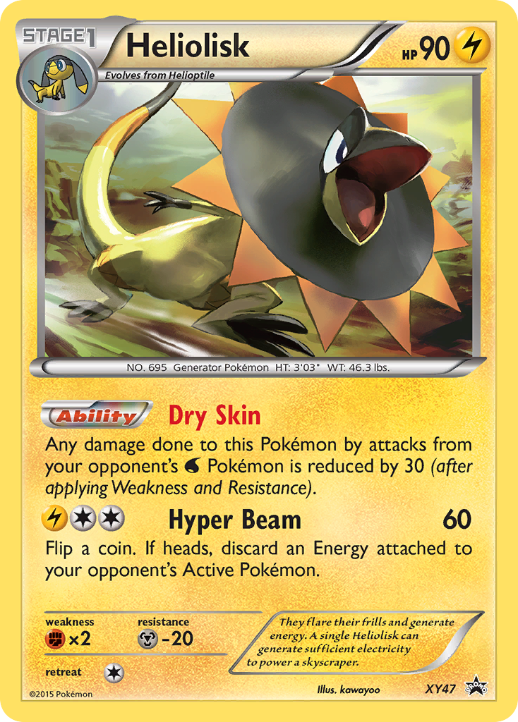 Heliolisk (XY47) [XY: Black Star Promos] | North Game Den
