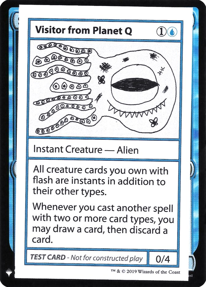 Visitor from Planet Q [Mystery Booster Playtest Cards] | North Game Den