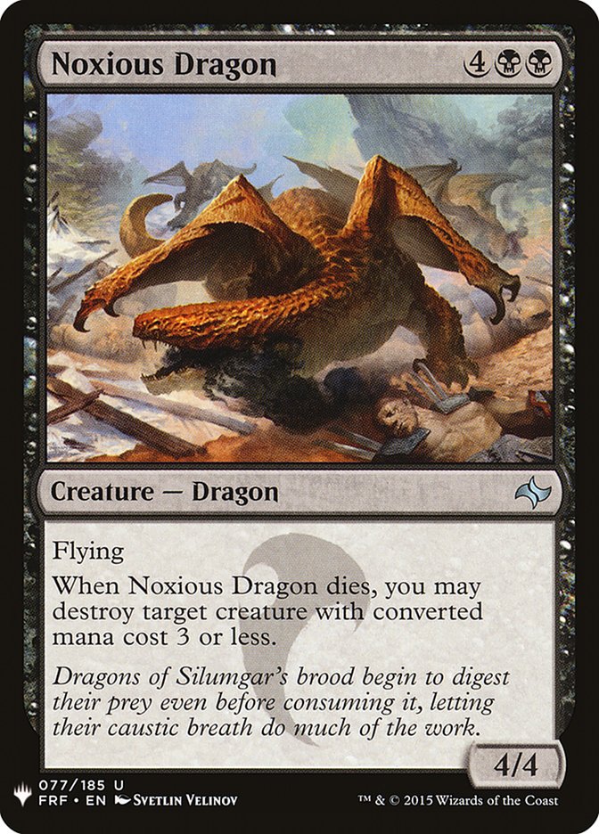 Noxious Dragon [Mystery Booster] | North Game Den