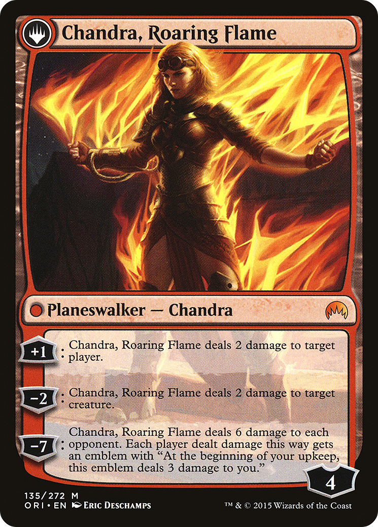 Chandra, Fire of Kaladesh // Chandra, Roaring Flame [Secret Lair: From Cute to Brute] | North Game Den