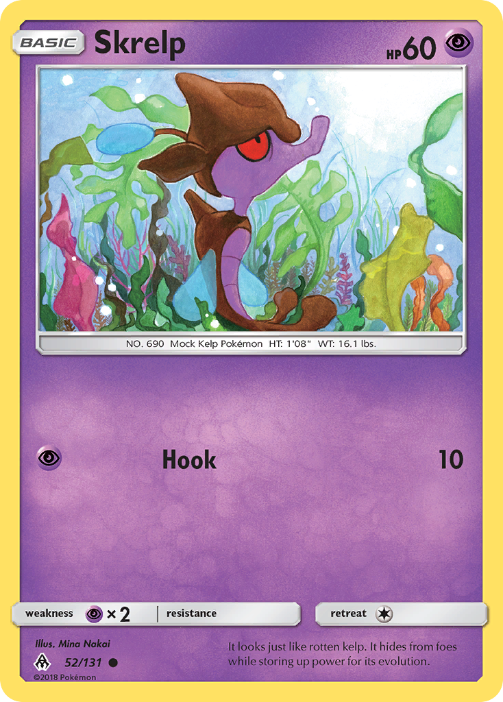 Skrelp (52/131) [Sun & Moon: Forbidden Light] | North Game Den