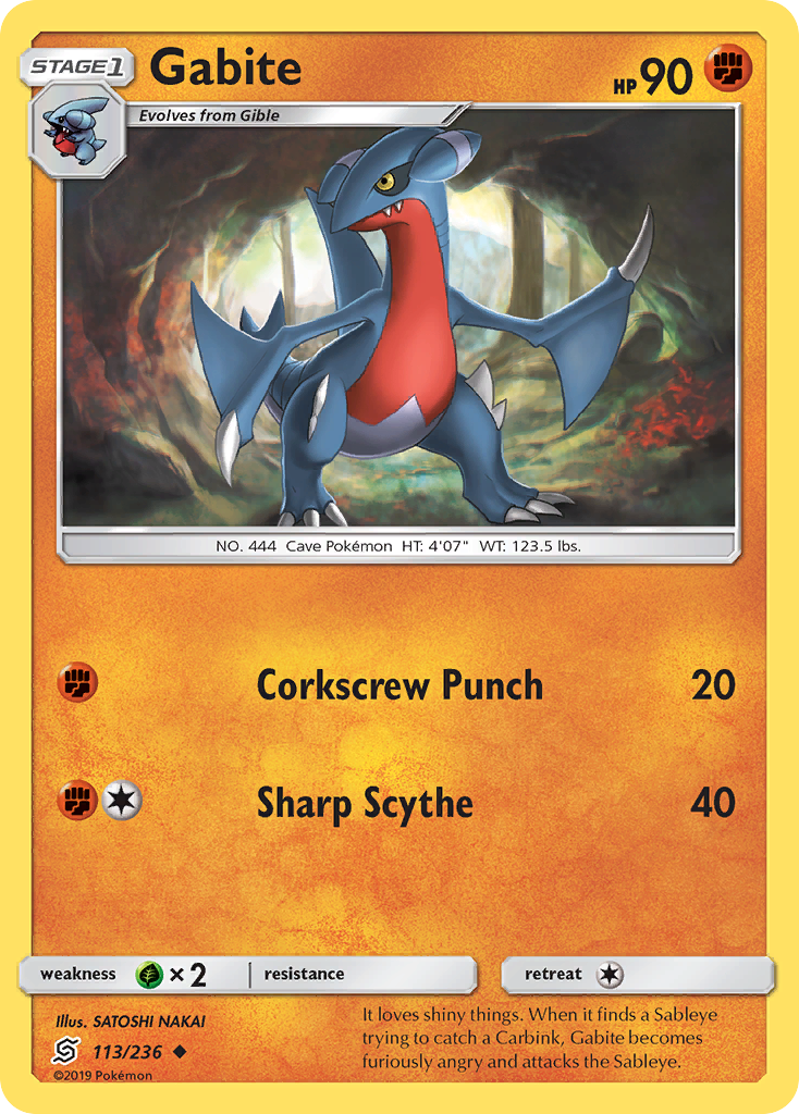 Gabite (113/236) [Sun & Moon: Unified Minds] | North Game Den