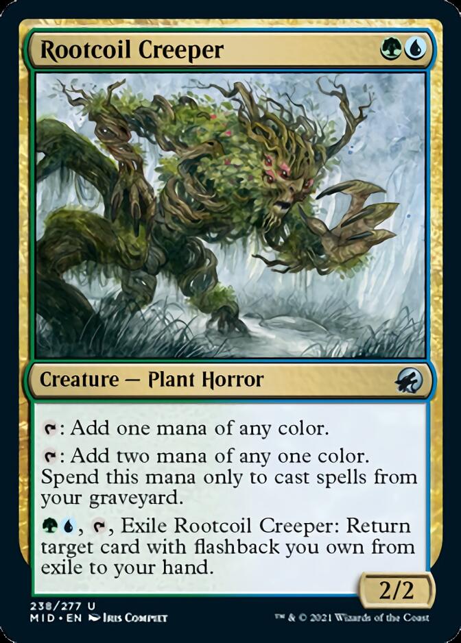 Rootcoil Creeper [Innistrad: Midnight Hunt] | North Game Den