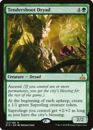 Tendershoot Dryad [Rivals of Ixalan] | North Game Den