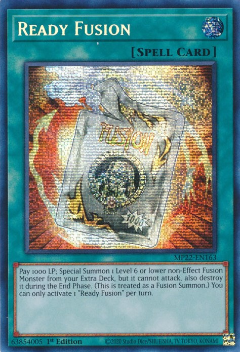Ready Fusion [MP22-EN163] Prismatic Secret Rare | North Game Den
