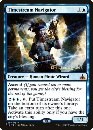 Timestream Navigator [Rivals of Ixalan Promos] | North Game Den