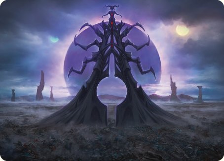 Black Sun's Twilight Art Card [Phyrexia: All Will Be One Art Series] | North Game Den