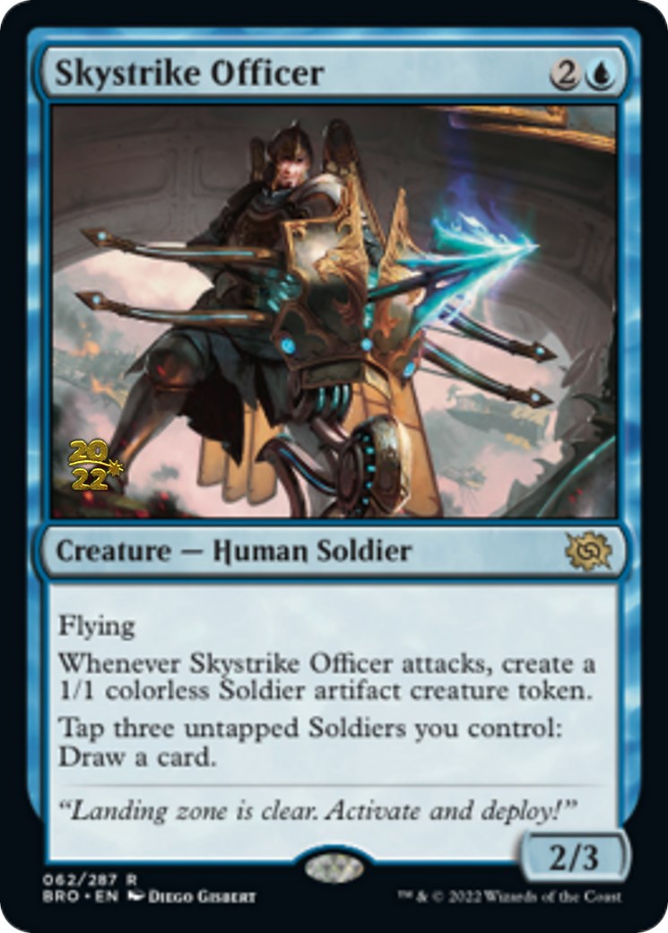 Skystrike Officer [The Brothers' War: Prerelease Promos] | North Game Den