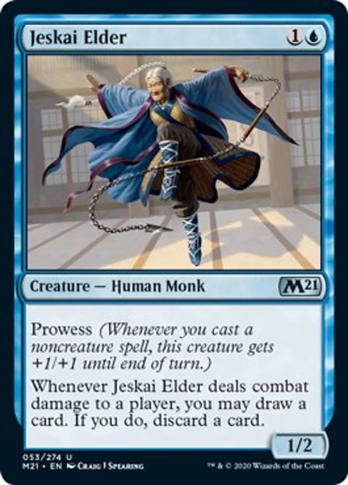 Jeskai Elder [Core Set 2021] | North Game Den